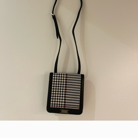 Lauren Houndstooth Crossbody Bag - Picture 2 of 2